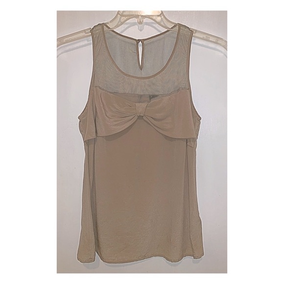 Forever 21 Blouse silk-like Bow Tie Design Retro Style Size XS - Picture 2 of 3